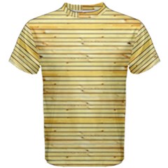 Wood Texture Background Light Men s Cotton Tee by Nexatart