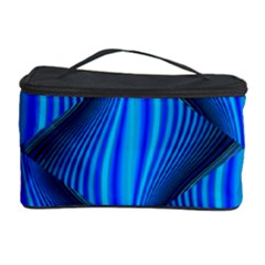 Abstract Waves Motion Psychedelic Cosmetic Storage Case by Nexatart