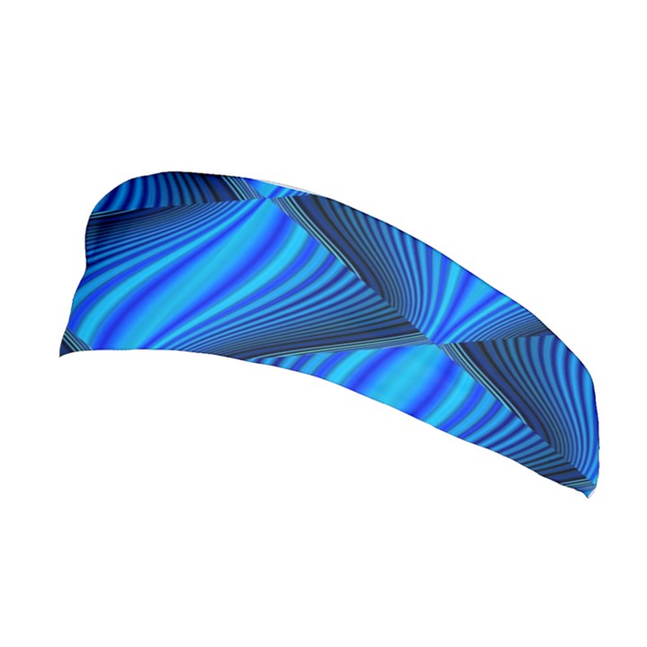 Abstract Waves Motion Psychedelic Stretchable Headband