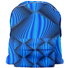 Abstract Waves Motion Psychedelic Giant Full Print Backpack by Nexatart