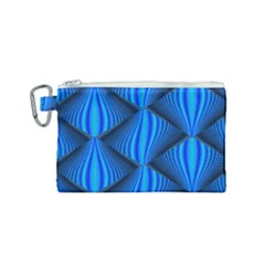 Abstract Waves Motion Psychedelic Canvas Cosmetic Bag (small)