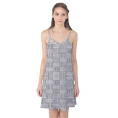 Texture Wood Grain Grey Gray Camis Nightgown by Nexatart