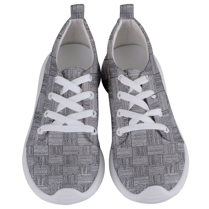 Texture Wood Grain Grey Gray Women s Lightweight Sports Shoes