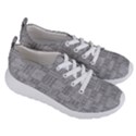 Texture Wood Grain Grey Gray Women s Lightweight Sports Shoes View3