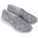 Texture Wood Grain Grey Gray Women s Lightweight Slip Ons View3