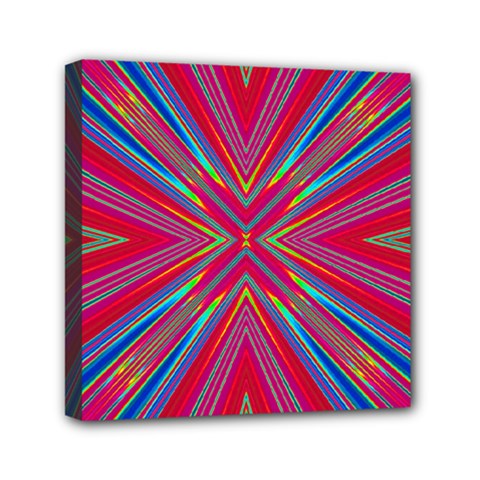 Burst Radiate Glow Vivid Colorful Canvas Travel Bag by Nexatart