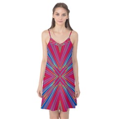 Burst Radiate Glow Vivid Colorful Camis Nightgown by Nexatart