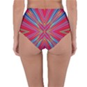 Burst Radiate Glow Vivid Colorful Reversible High-Waist Bikini Bottoms View2