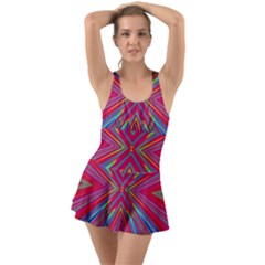 Burst Radiate Glow Vivid Colorful Swimsuit by Nexatart