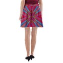 Burst Radiate Glow Vivid Colorful A-Line Pocket Skirt View2