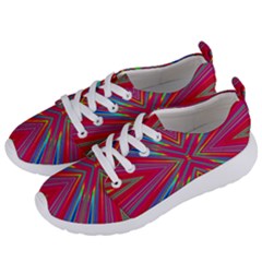 Burst Radiate Glow Vivid Colorful Women s Lightweight Sports Shoes by Nexatart