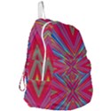 Burst Radiate Glow Vivid Colorful Foldable Lightweight Backpack View3