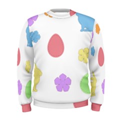 Easter Patches  Men s Sweatshirt by Valentinaart