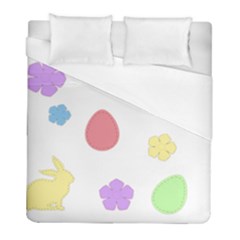 Easter Patches  Duvet Cover (full/ Double Size) by Valentinaart