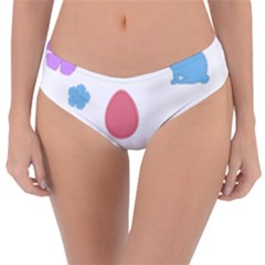 Easter Patches  Reversible Classic Bikini Bottoms by Valentinaart