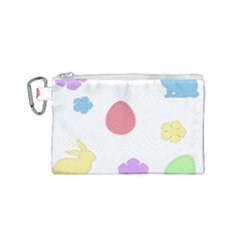 Easter Patches  Canvas Cosmetic Bag (small)