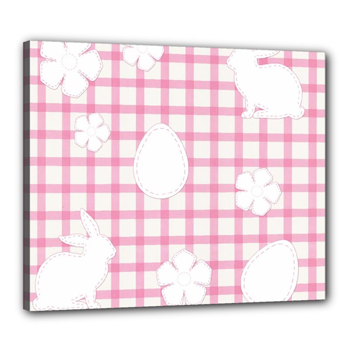 Easter Patches  Canvas 24  x 20 