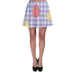 Easter Patches  Skater Skirt by Valentinaart