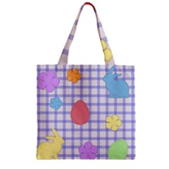 Easter Patches  Zipper Grocery Tote Bag by Valentinaart