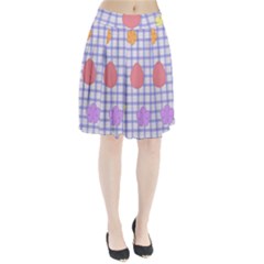 Easter Patches  Pleated Skirt by Valentinaart