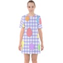 Easter Patches  Sixties Short Sleeve Mini Dress View1