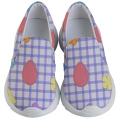 Easter Patches  Kid s Lightweight Slip Ons by Valentinaart