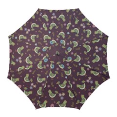 Easter Pattern Golf Umbrellas by Valentinaart