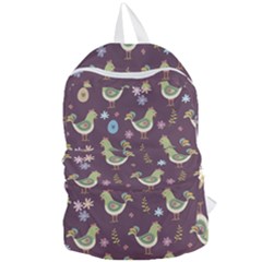 Easter Pattern Foldable Lightweight Backpack