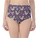 Easter Pattern High-Waist Bikini Bottoms View1