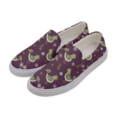 Easter Pattern Women s Canvas Slip Ons by Valentinaart