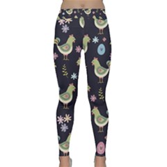 Easter Pattern Classic Yoga Leggings by Valentinaart