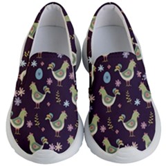 Easter Pattern Kid s Lightweight Slip Ons by Valentinaart