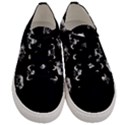 Rhino pattern Men s Low Top Canvas Sneakers View1