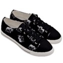 Rhino pattern Men s Low Top Canvas Sneakers View3