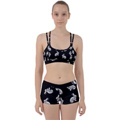 Rabbit Pattern Women s Sports Set by Valentinaart