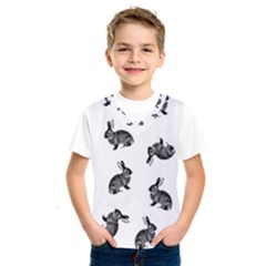 Rabbit Pattern Kids  Sportswear by Valentinaart