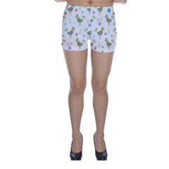 Easter Pattern Skinny Shorts by Valentinaart