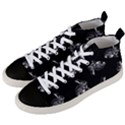 Rabbit pattern Men s Mid-Top Canvas Sneakers View2