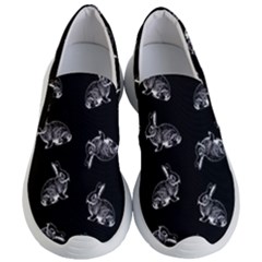 Rabbit Pattern Women s Lightweight Slip Ons by Valentinaart