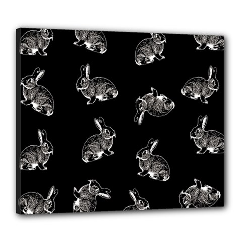 Rabbit pattern Canvas 24  x 20 