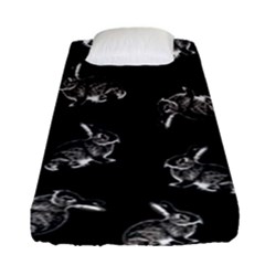 Rabbit pattern Fitted Sheet (Single Size)