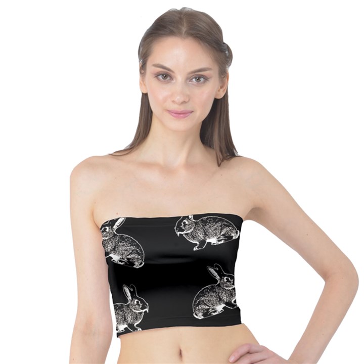 Rabbit pattern Tube Top