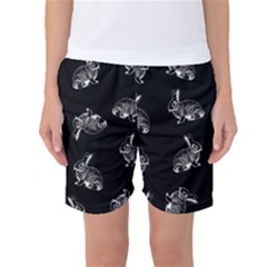 Rabbit pattern Women s Basketball Shorts