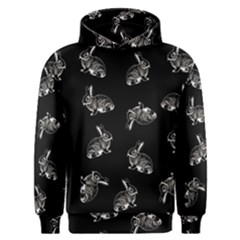 Rabbit pattern Men s Overhead Hoodie