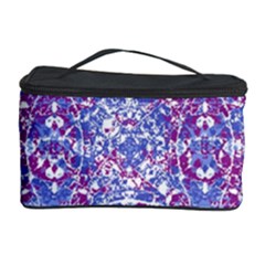 Cracked Oriental Ornate Pattern Cosmetic Storage Case by dflcprints