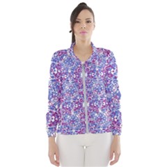 Cracked Oriental Ornate Pattern Wind Breaker (women)