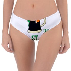 Have A Beer Its St Patricks Day Reversible Classic Bikini Bottoms by ImagineWorld