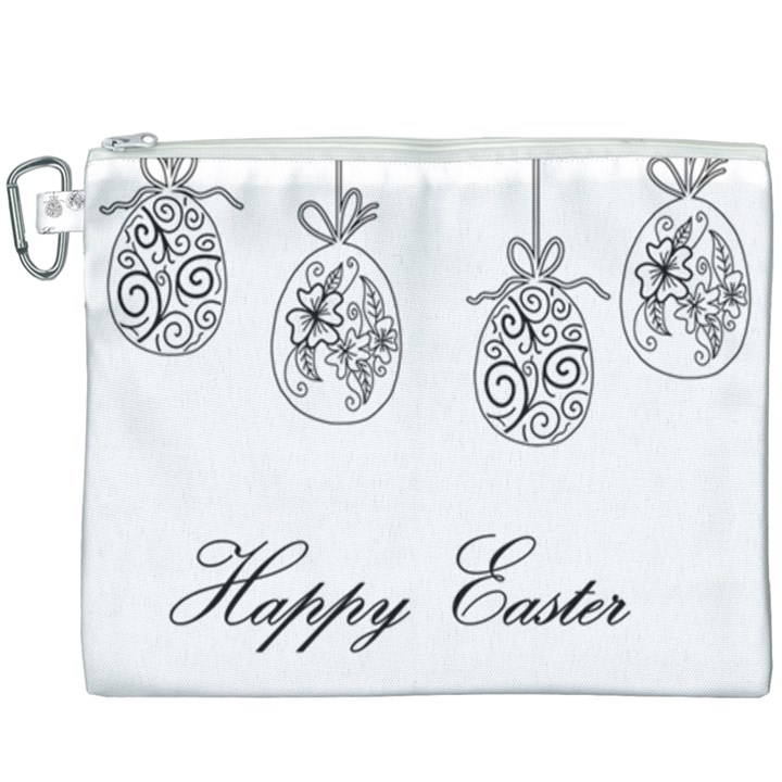 Easter eggs Canvas Cosmetic Bag (XXXL)