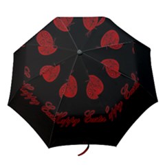 Easter Eggs Folding Umbrellas by Valentinaart