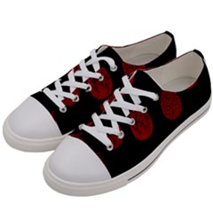 Easter Eggs Women s Low Top Canvas Sneakers